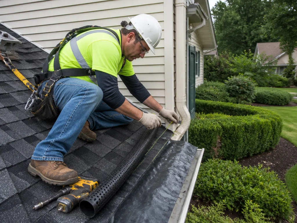 French Drain Tie-In