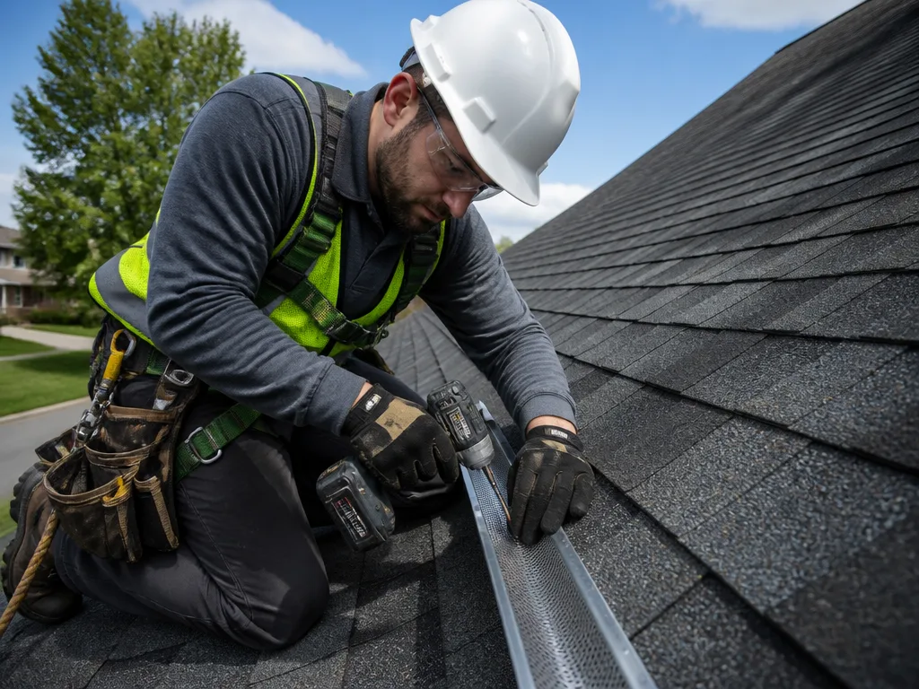 Gutter Guard Installation
